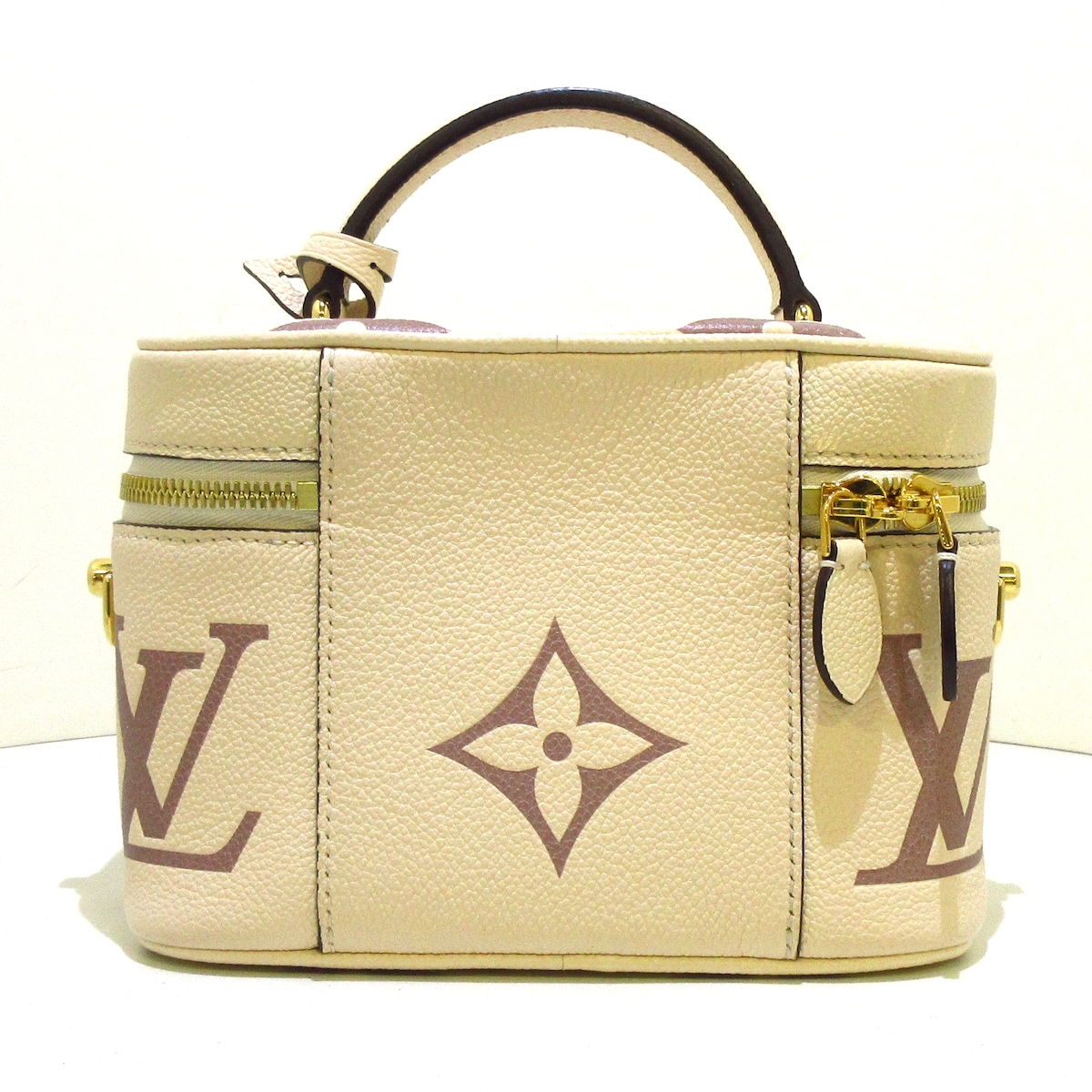 ルイヴィトン/バニティバッグ/ヴァニティPM/クレーム/ボワドローズ