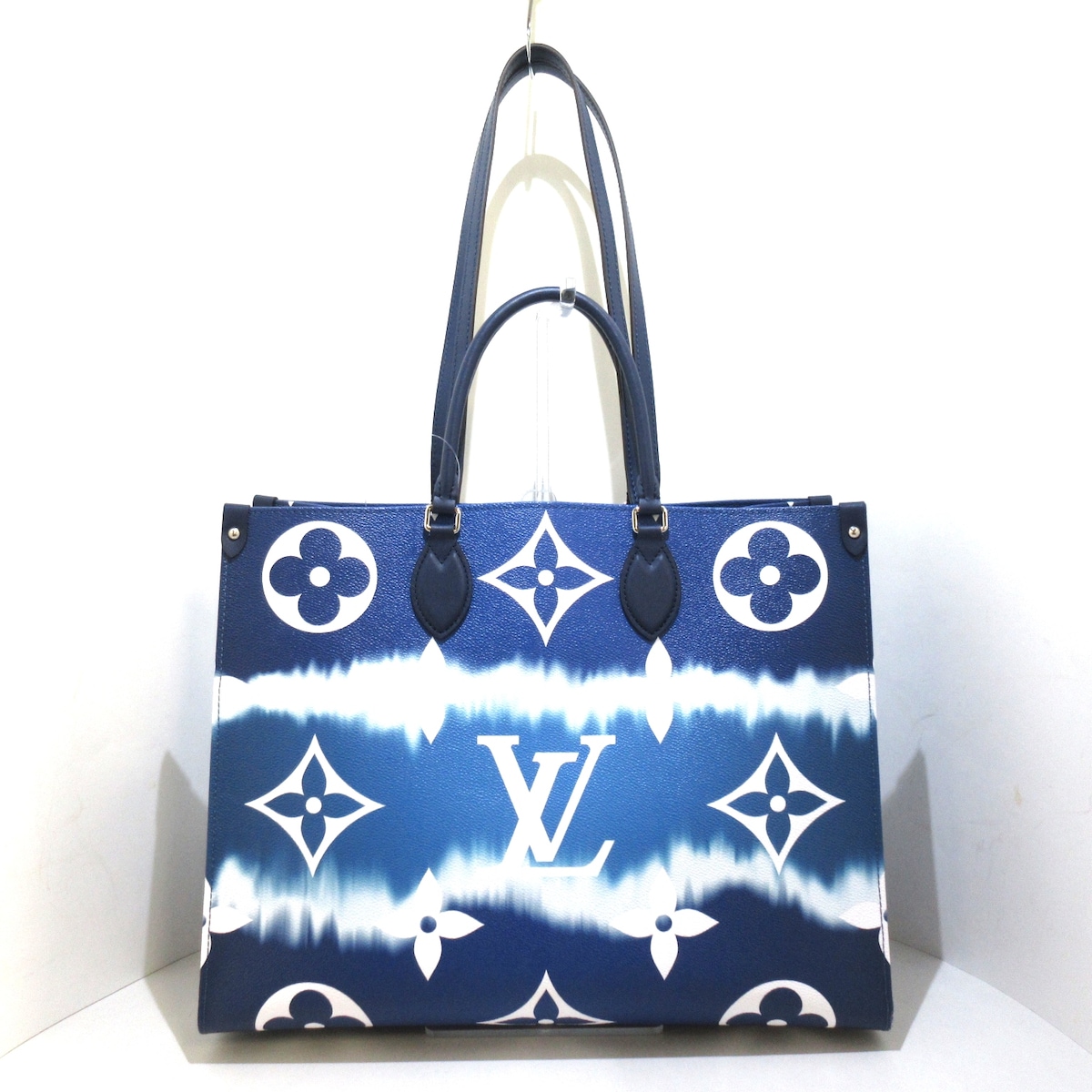 ルイヴィトン/トートバッグ/LVエスカル オンザゴーGM/ブルー