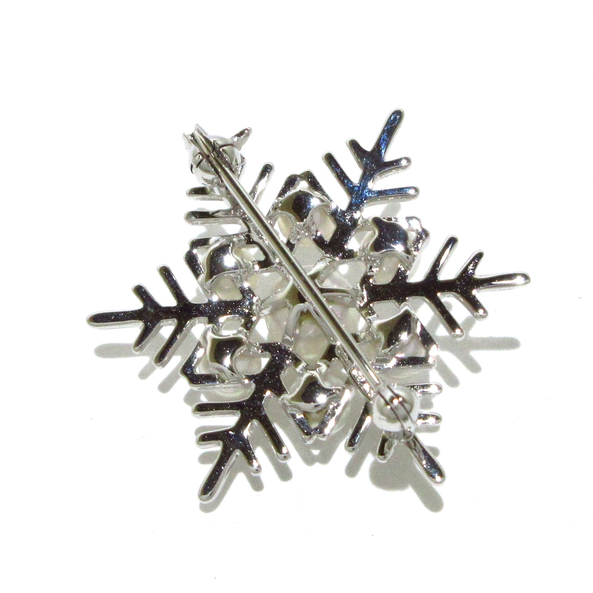 ミキモト/ブローチ/シルバー×白/雪の結晶の買取実績【ブランディア】