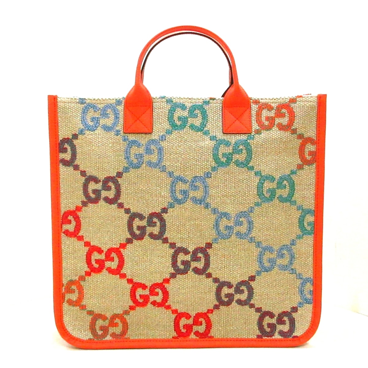 グッチ/トートバッグ/チルドレンズ GG サイケデリック トート/ベージュ