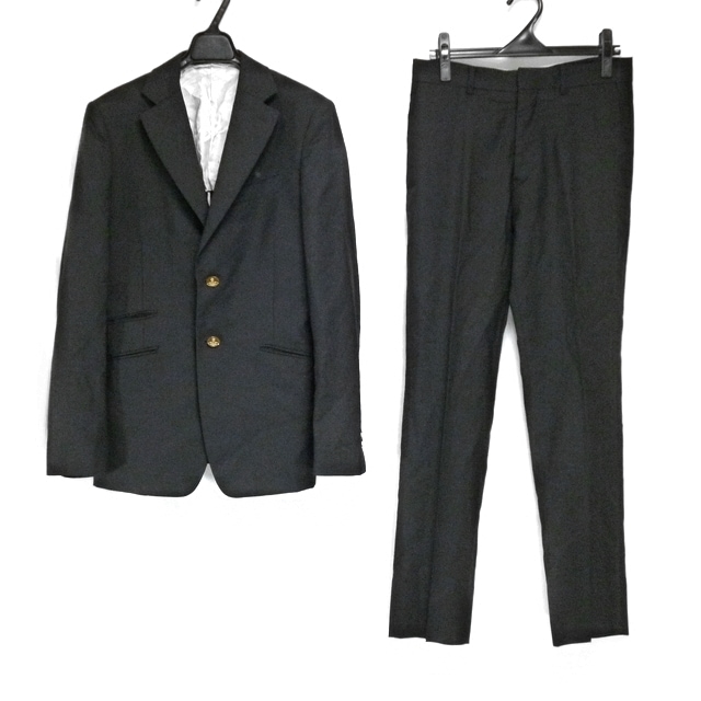 ヴィヴィアンウエストウッドマン/メンズスーツ/黒/サイズ：46の買取