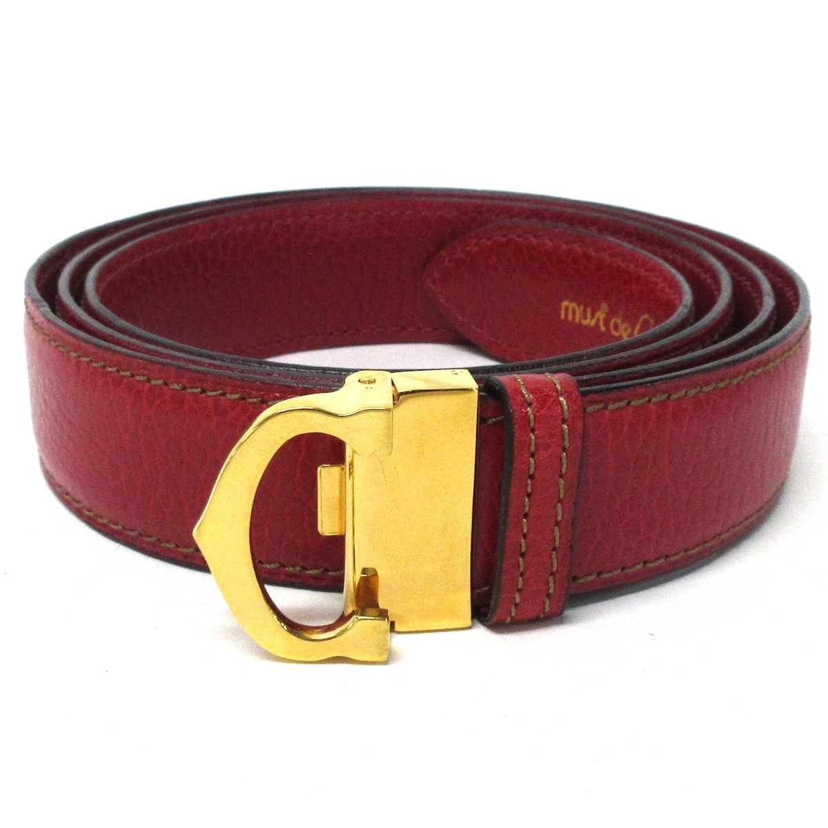 カルティエ/ベルト/ボルドー/サイズ：110-43の買取実績【ブランディア】