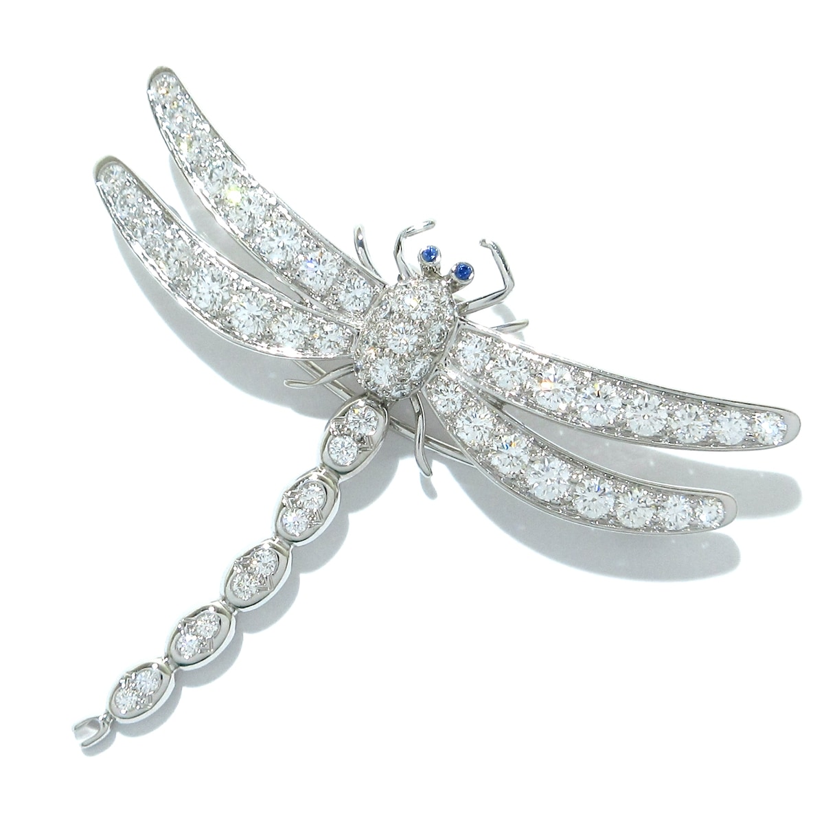 ティファニー/ブローチ/ドラゴンフライブローチ(ラージ)/Pt950