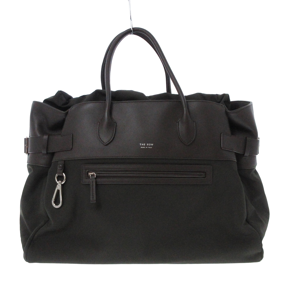 ザロウ/トートバッグ/マルゴー 17 インサイドアウト/ダークブラウン