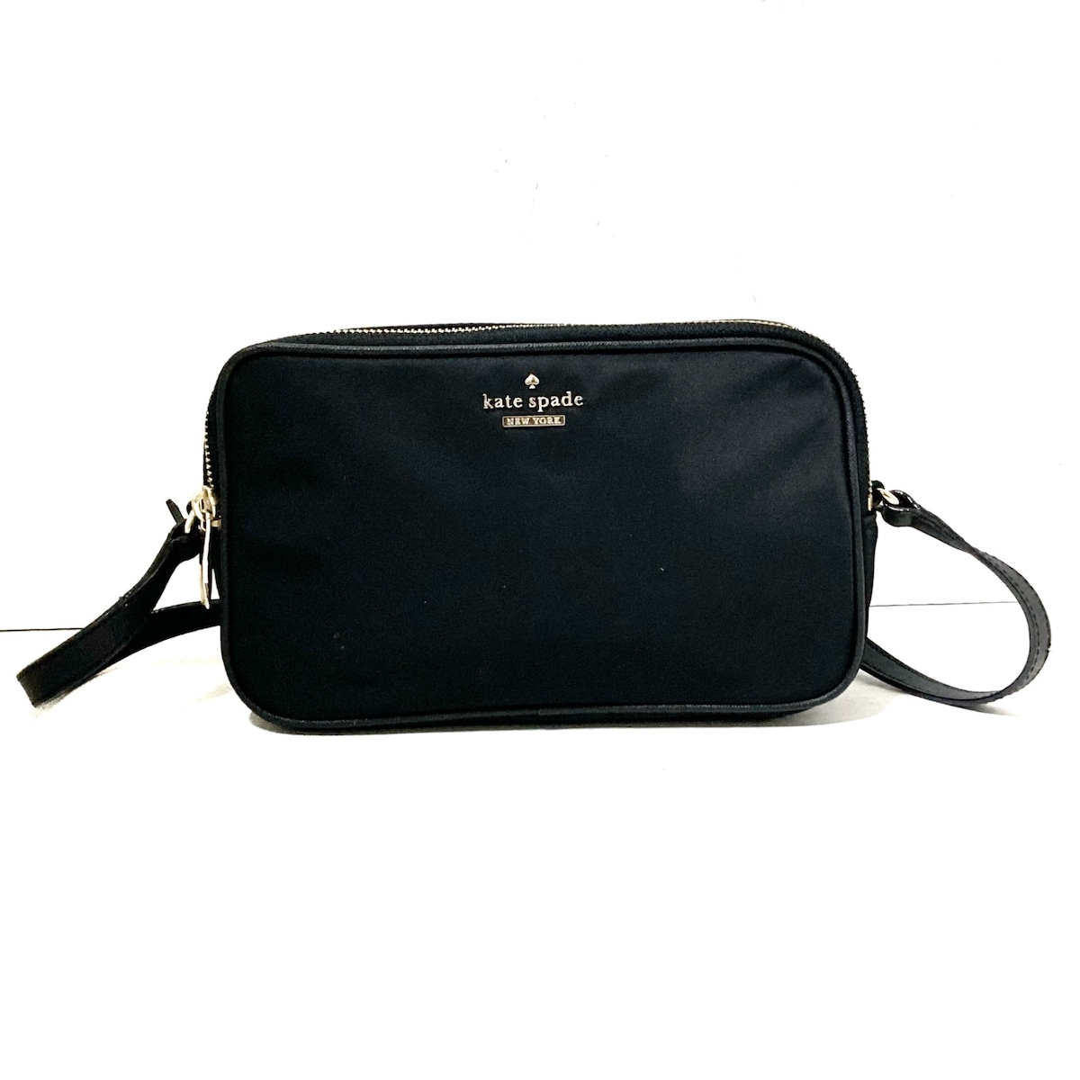ケイトスペード/ショルダーバッグ/クラシックナイロン キャリー/黒