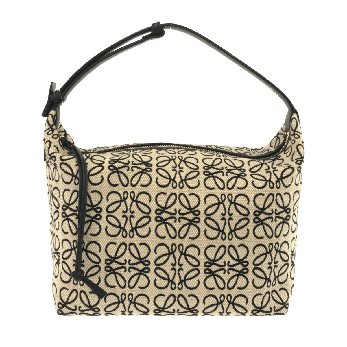 ロエベ/ショルダーバッグ/キュービィバッグ ミディアム/アイボリー