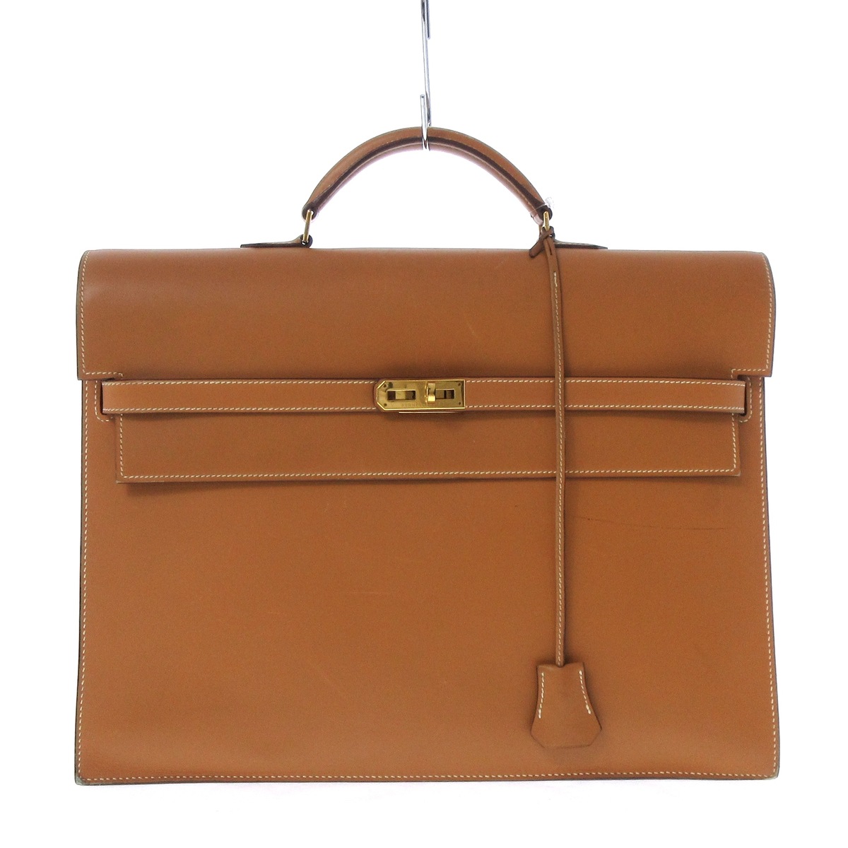 エルメス/ビジネスバッグ/ケリーデペッシュ38/ナチュラル/ボックス