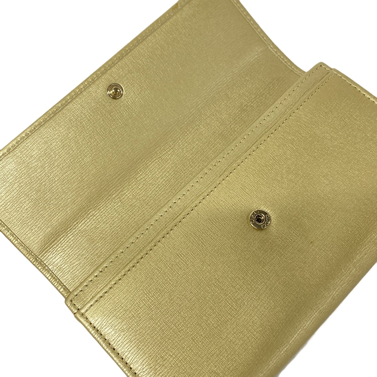 グッチ/長財布/インターロッキングG/ゴールド/型番：309702の買取実績