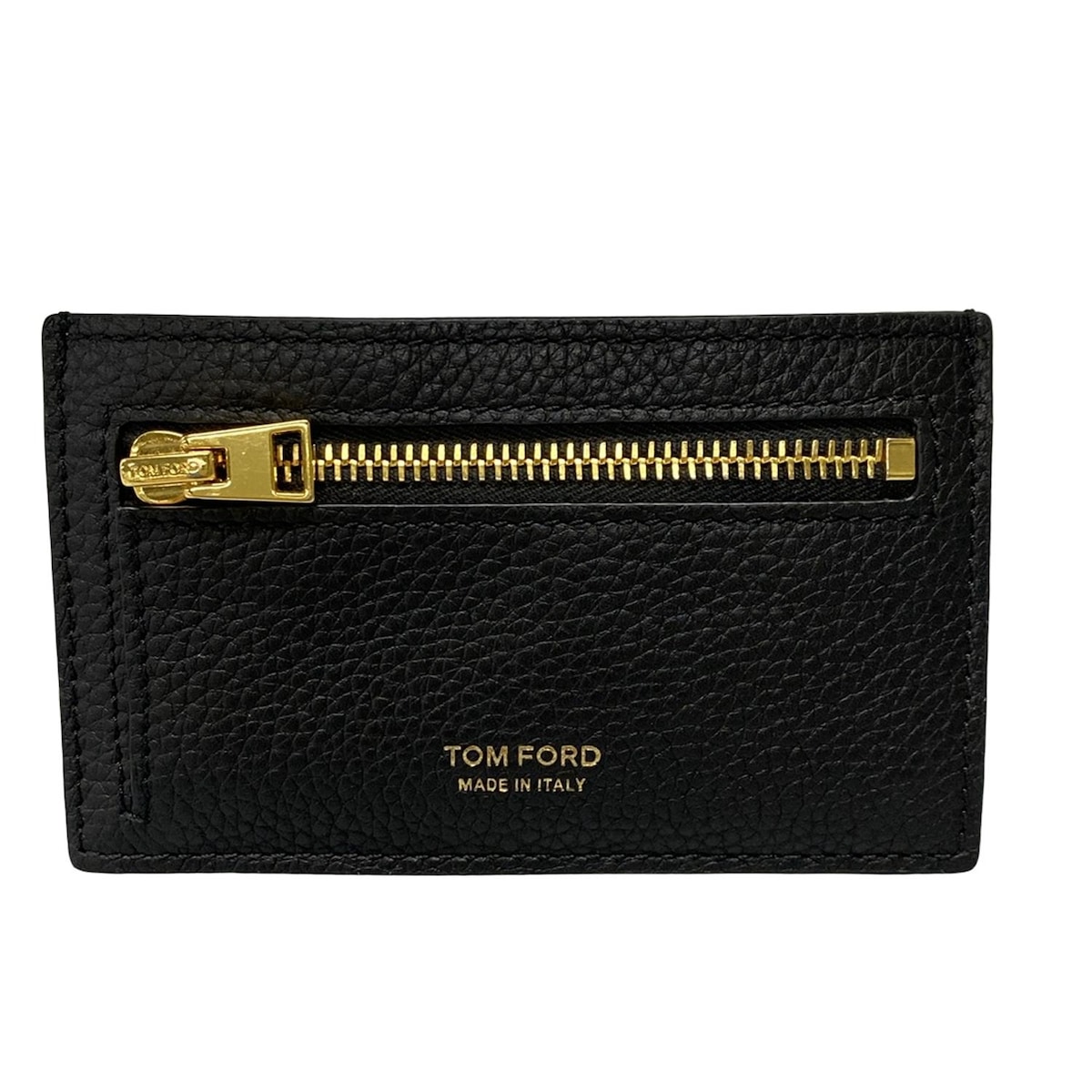 トムフォード/カードケース/ジップカードホルダー/黒/型番