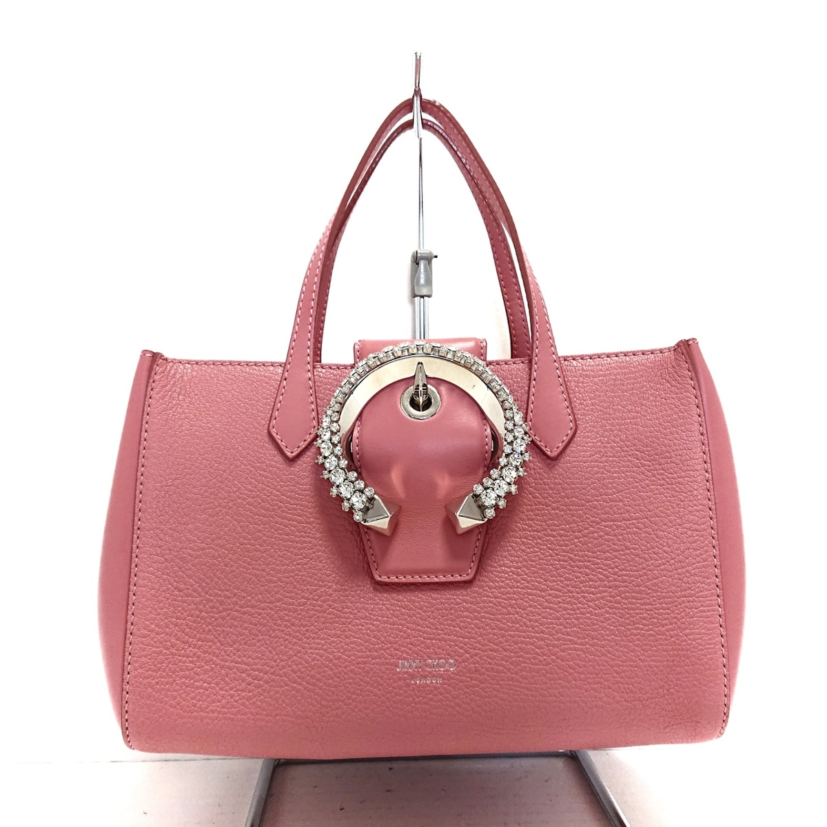 ジミーチュウ/トートバッグ/マデリントート/ピンク/レザーの買取実績