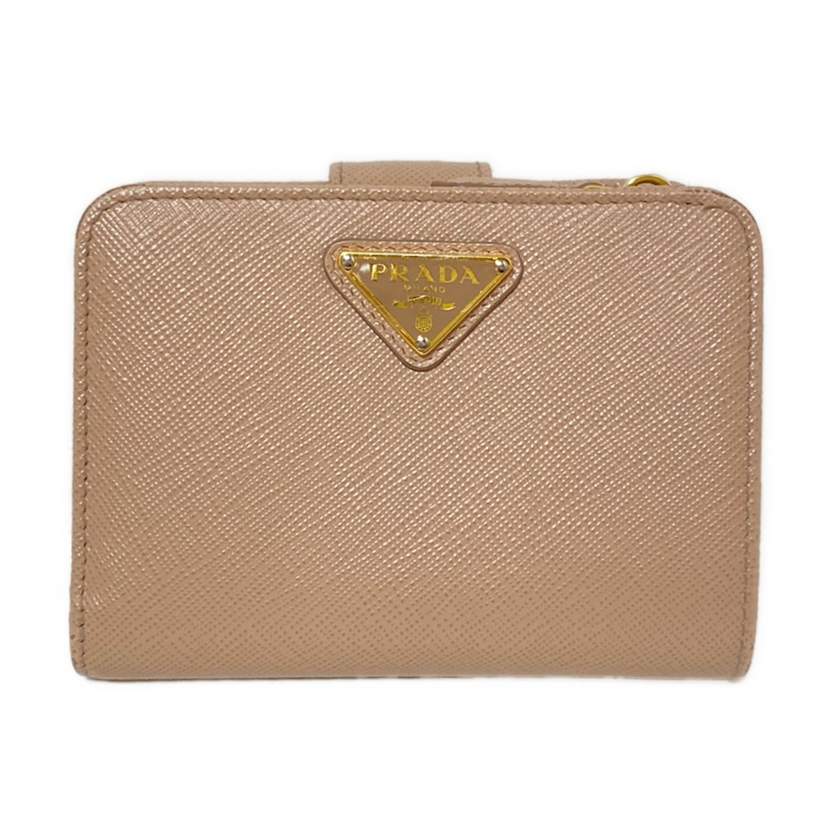 プラダ/2つ折り財布/ピンクベージュ/型番：1ML018の買取実績【ブラン