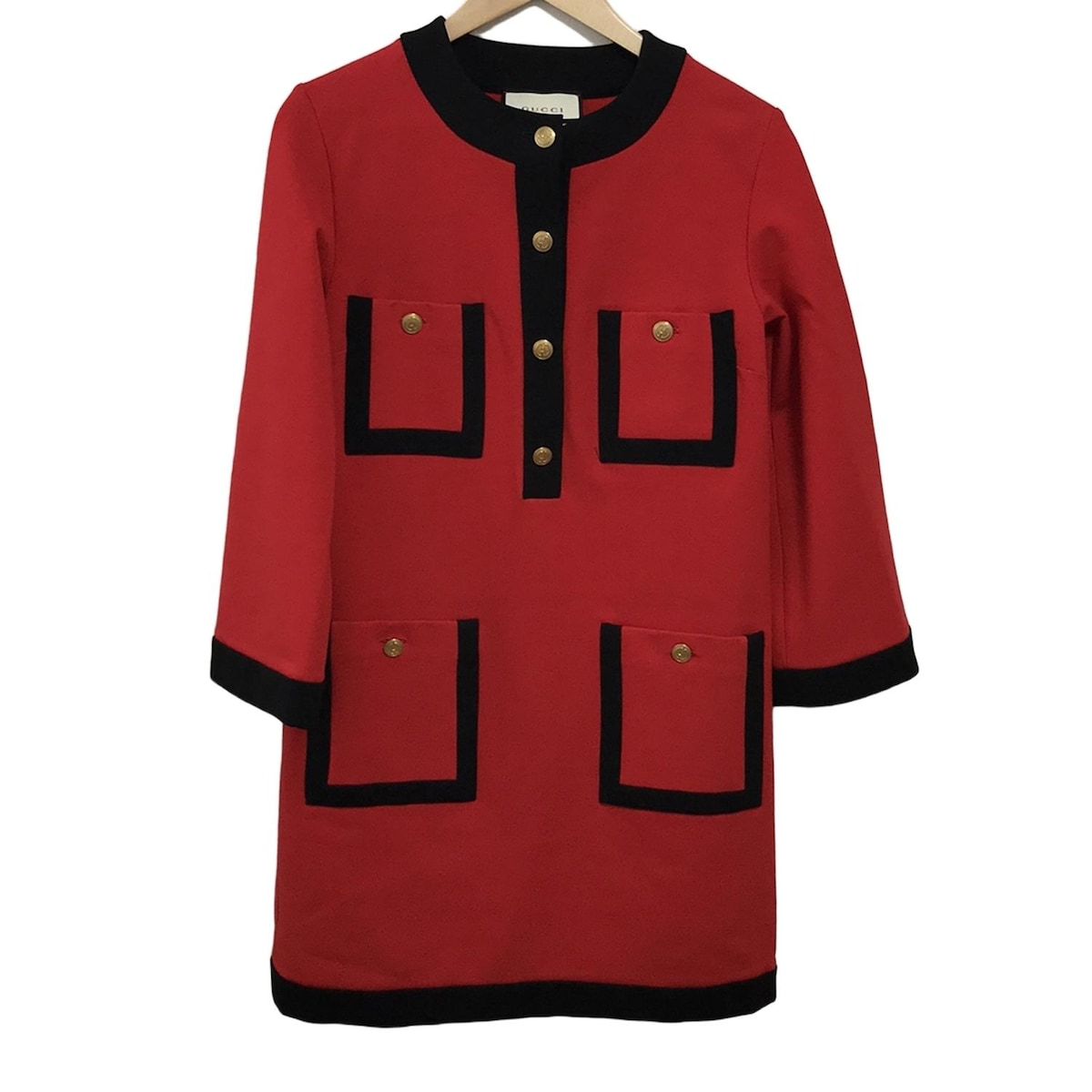 グッチ/ワンピース/レッド×黒/サイズ：X Sの買取実績【ブランディア】