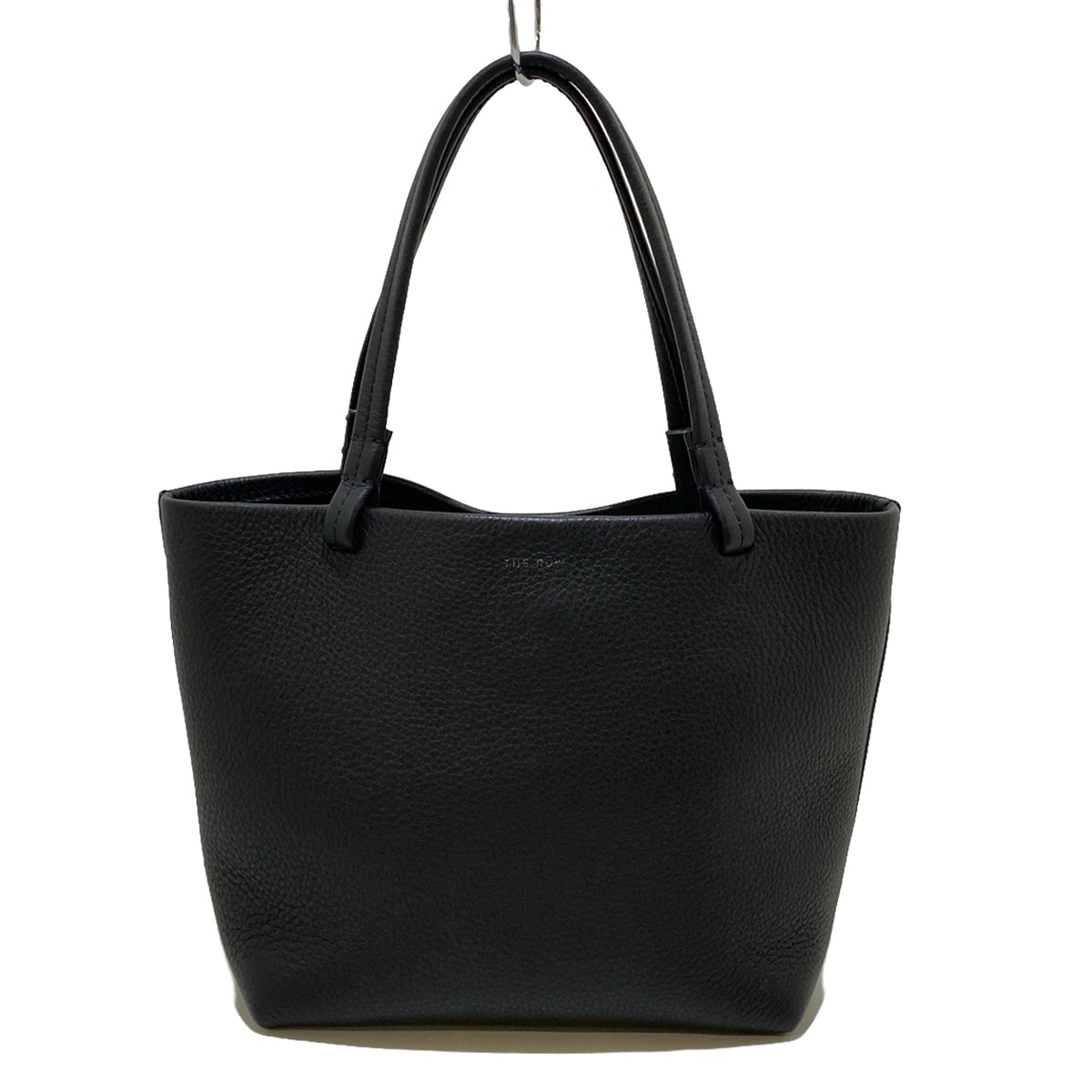 ザロウ/トートバッグ/パークトート スモール/黒/グレインカーフスキン