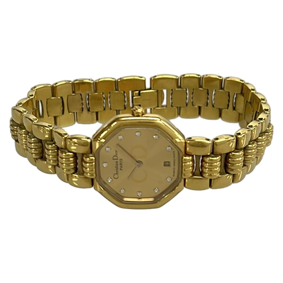 ディオール 腕時計 オクタゴン 48.153 レディース ゴールド（19261388