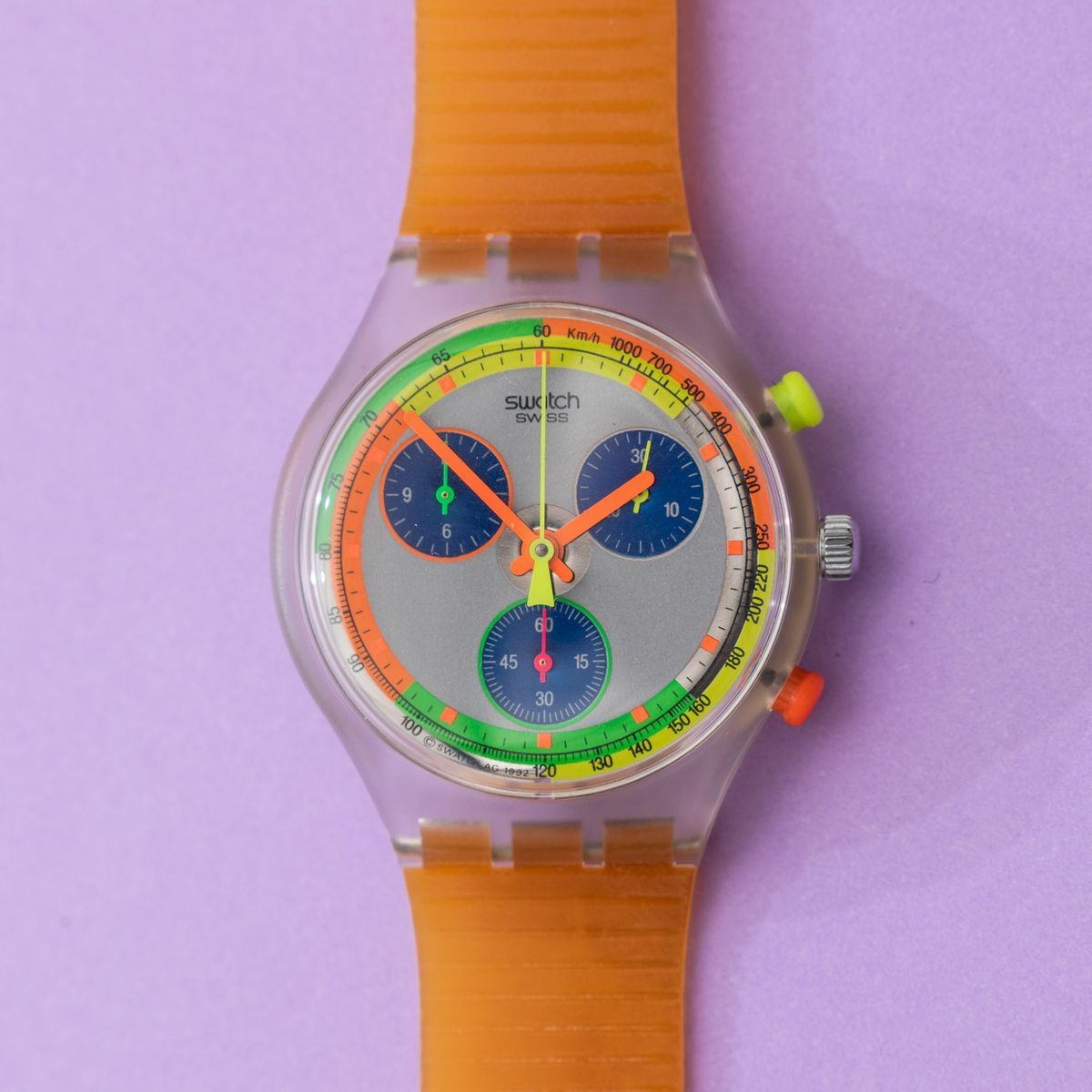 Swatch chrono JELLY STAG SCK104 1993 - Asta Swatch History | Cambi