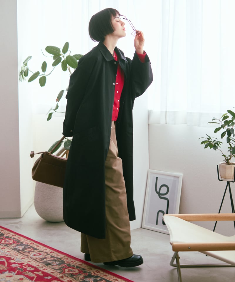 wide chino slacks/3size/3color | F A S H I R U