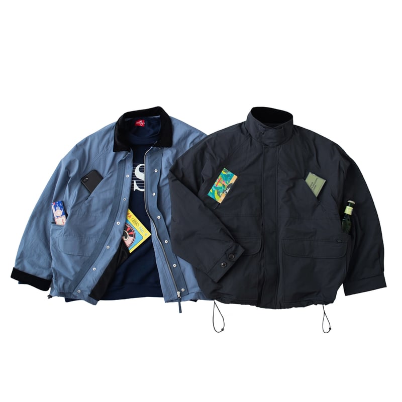 nuttyclothing / Flow Jacket Charcoal Black | nu