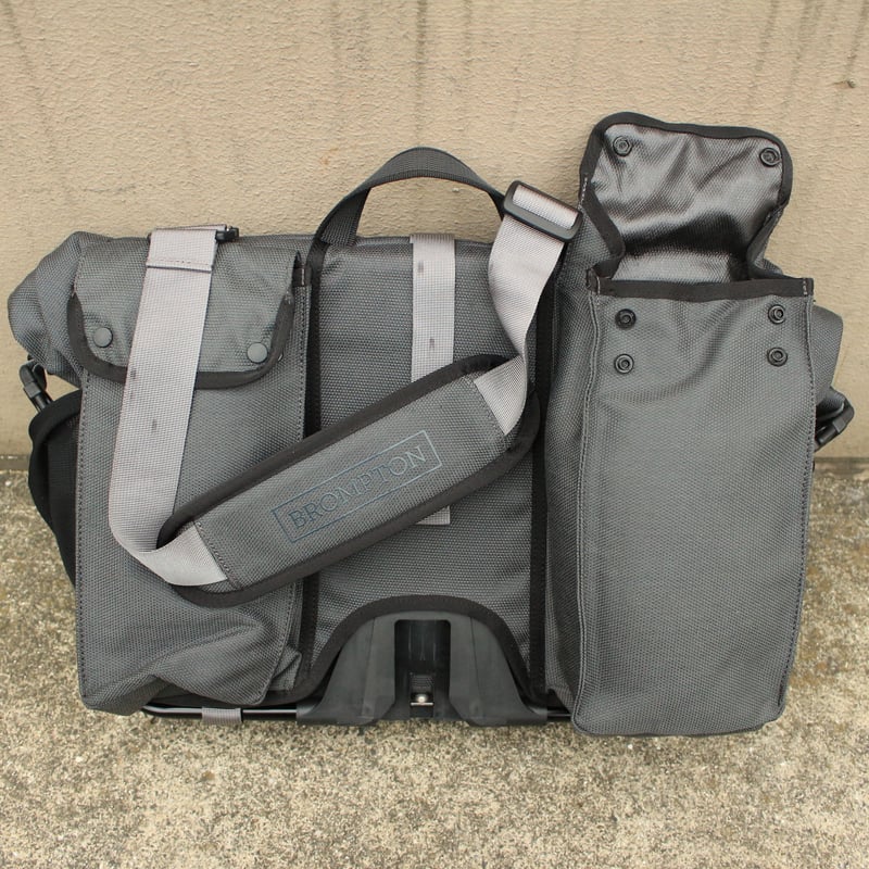 BROMPTON Roll Top Bag 28L [Dark Grey] | WADACYC