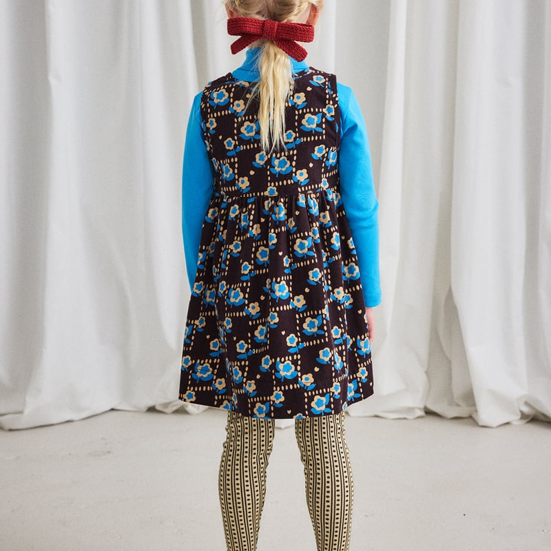 Misha & Puff / Corduroy Agatha Dress - Raisin W