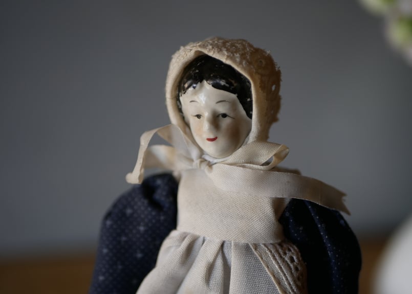 チャイナヘッド ドール お人形 アンティークドール アンティークのある