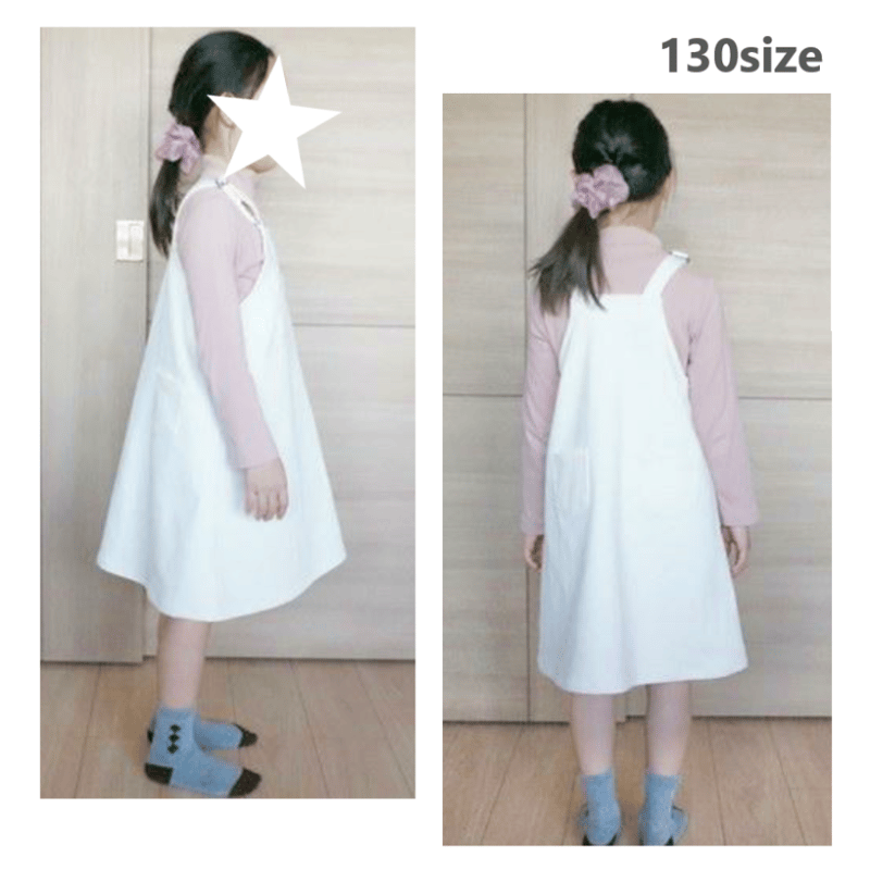 ジャンパースカート（90㎝）ダウンロード型紙 | Baby&Kids Handmade