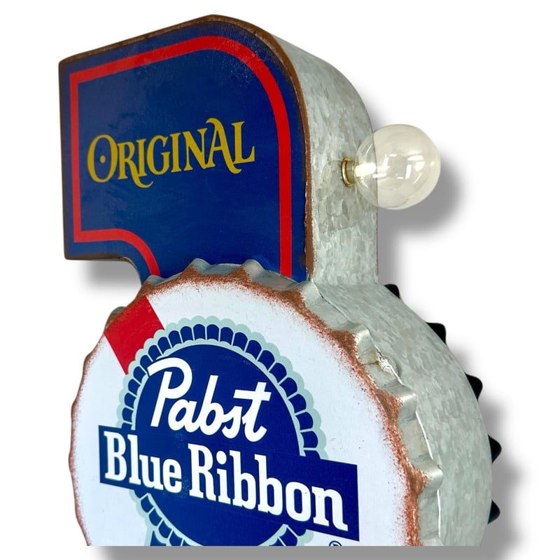 Pabst Blue Ribbon パブストブルーリボン LEDマーキーライト スチール