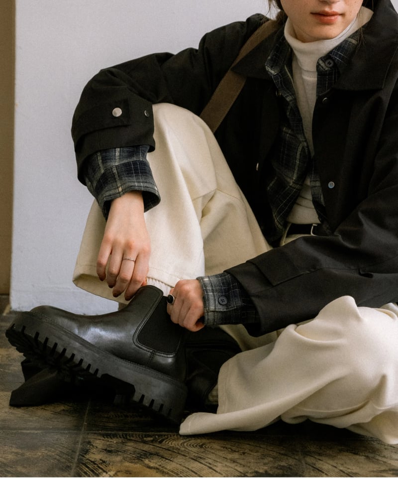 SIDE GORE BOOTS / 2color | JISTORY