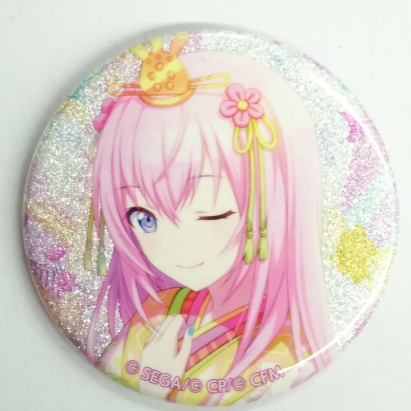 プロジェクトセカイ ルカ プロセカ グリッター缶バッジ イベント