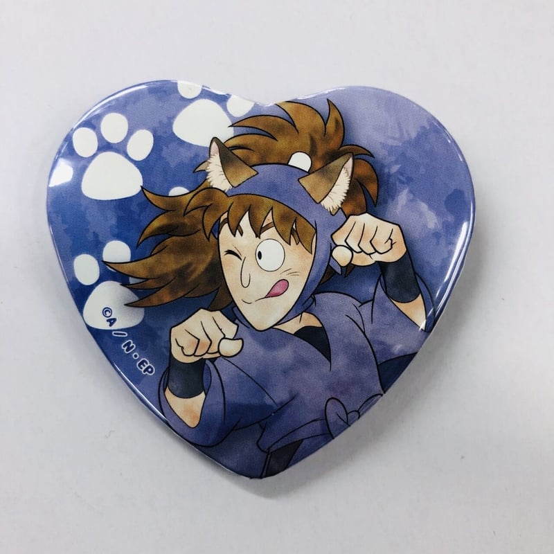 めい 食満留三郎 ナンジャタウンハート缶バッジ 18個 忍たま乱太郎