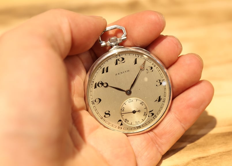 AY-21B ゼニス ZENTH 懐中時計 シルバーケース | アンティークウォッチ