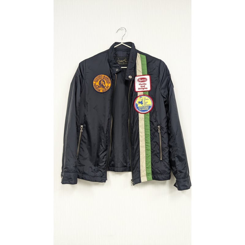 HYSTERIC GLAMOUR ヒステリックグラマー ジップアップ ナイロン