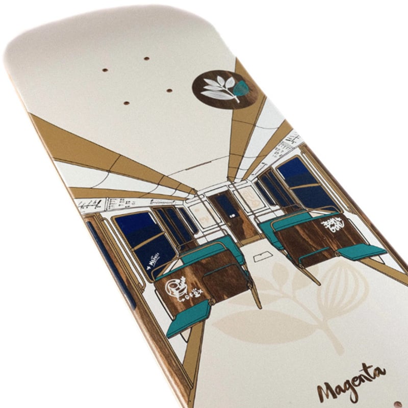 MAGENTA SKATEBOARDS デッキ 8.125インチ マゼンタ マジェンタ DEC