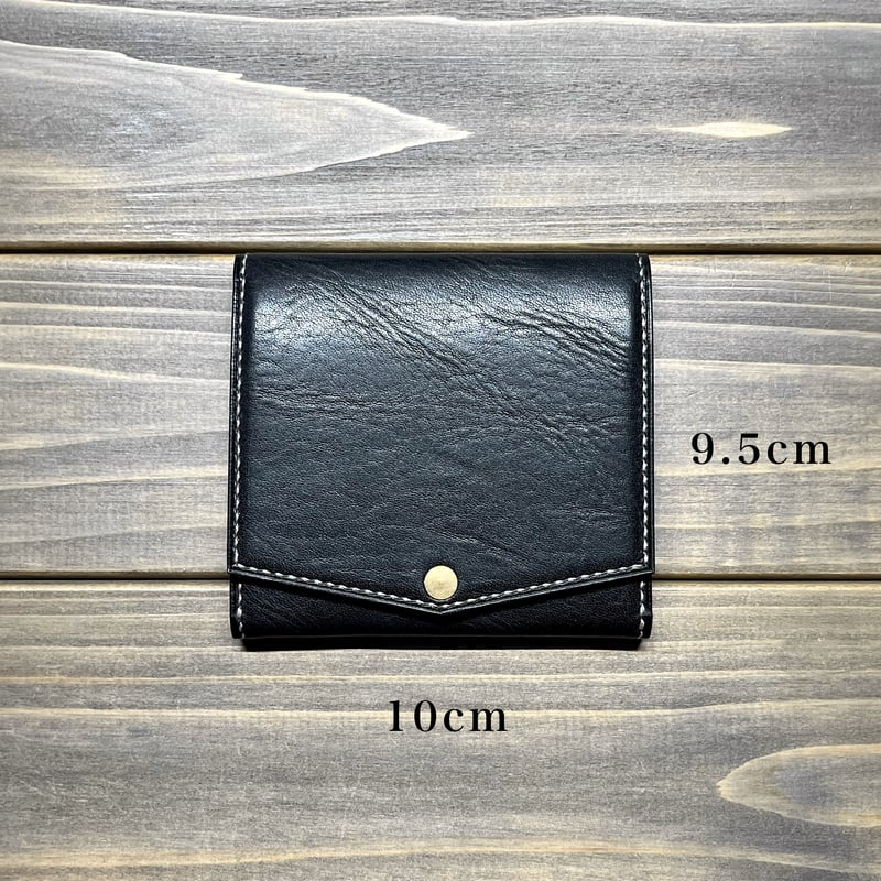 コンパクトウォレットD-CW02/バッカス/ブラック | Don.Black.O