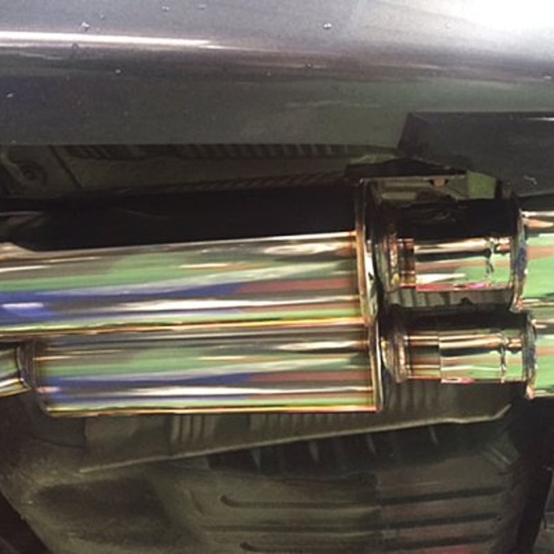 オデッセイ RB1/2 左右2本出しマフラー 砲弾レーシングVer テール