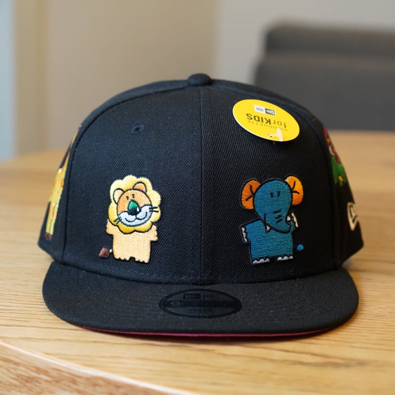 NEWERA・ニューエラ Youth 9FIFTY たべっ子どうぶつ オールオーバー