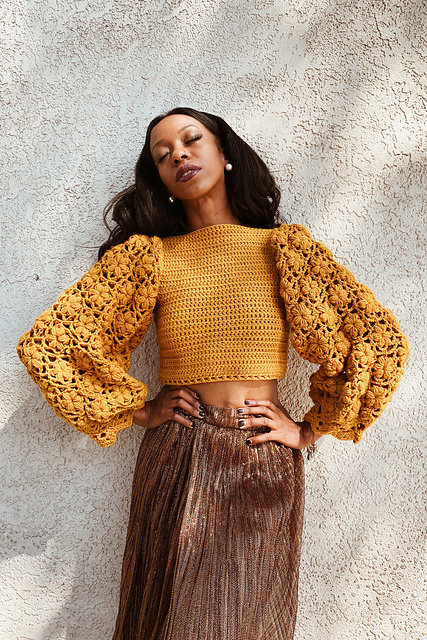 Ravelry: The Marigold Sweater pattern by Dominique Calvillo
