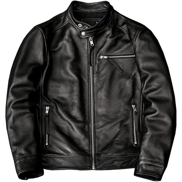 Amazon | シュリセル SCHLUSSEL 本革 レザージャケット ライダース