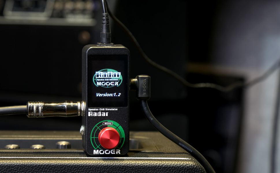 Amazon.com: MOOER Radar Guitar Speaker CAB Simulator Guitar Pedal