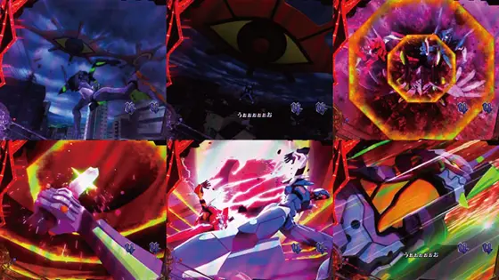 パチンコ実機 エヴァンゲリオン15 ライトミドル セル基板ユニット P 新