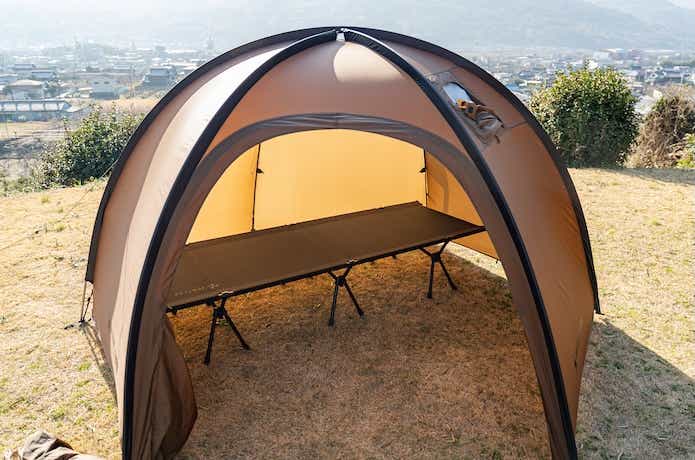 レビュー】ワンティグリス「ココネスト」が冬ソロキャンプの必勝テント