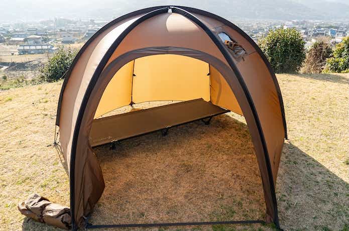 レビュー】ワンティグリス「ココネスト」が冬ソロキャンプの必勝テント