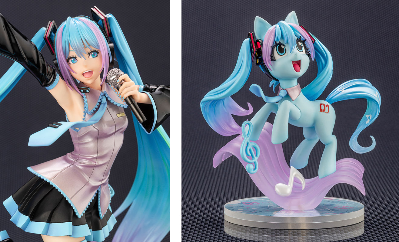 マイリトルポニーと初音ミクが夢のコラボ！ミクポニーも一緒