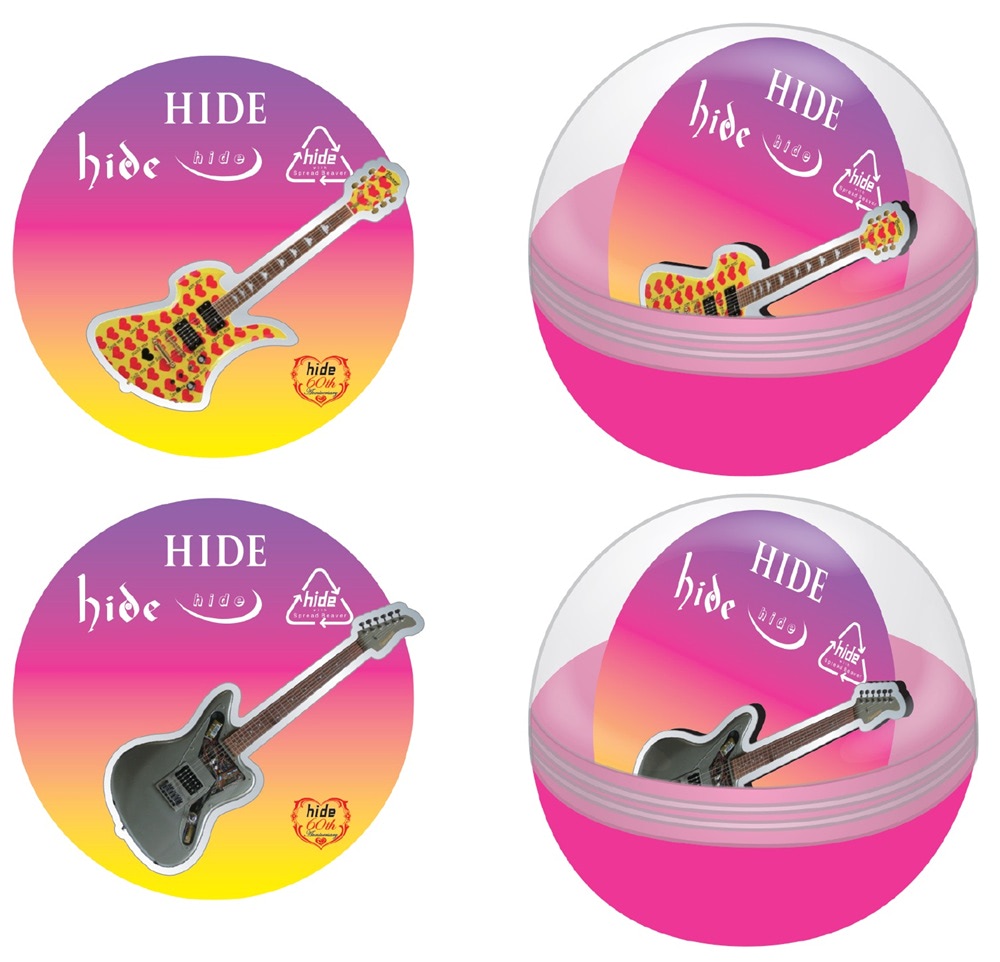 伝説のギタリスト「hide」生誕60th「ギターコレクション」が登場