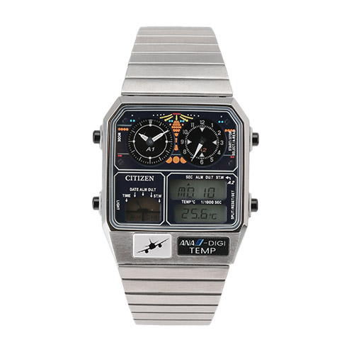 ANAオリジナル＞CITIZEN ANA-DIGI TEMP コックピットモデル