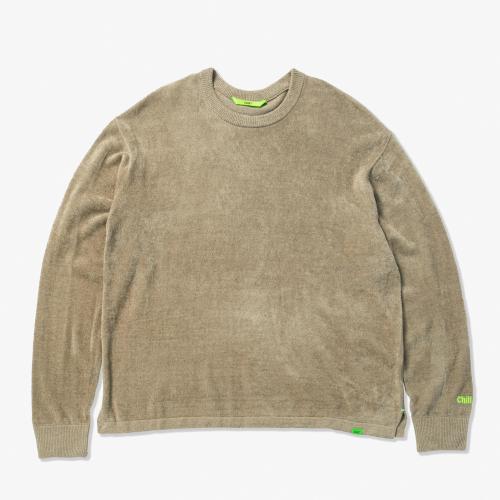 ChillST＞Cloud pile long Tee + Cloud pile Pants／ホワイト／XS