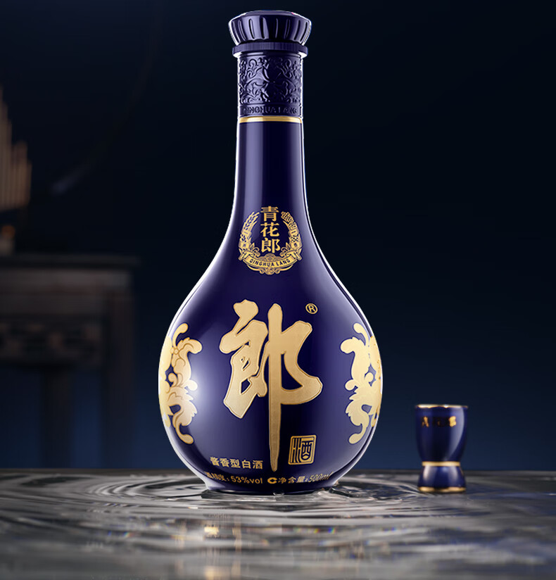 国行】郎酒53度第四代青花郎白酒500ml（53%）_500ml_郎酒