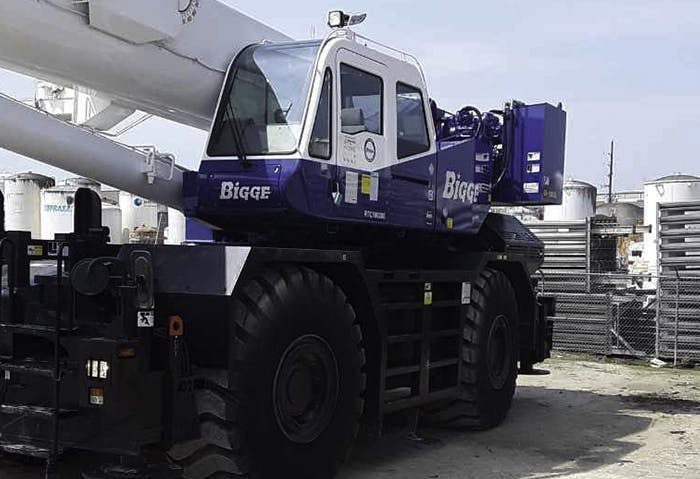 Tadano GR-1000XL-3 Rough Terrain Crane For Rent | Bigge.com