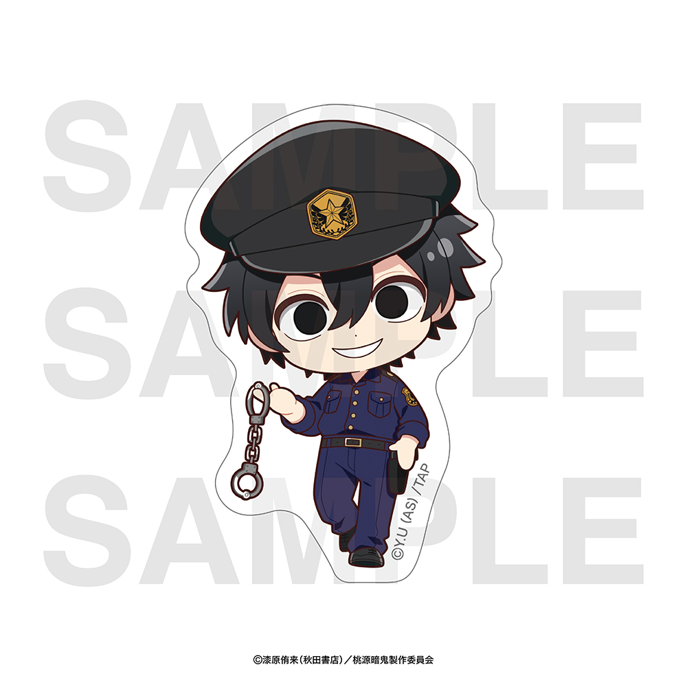 TVアニメ『桃源暗鬼』〜police〜ダイカットステッカー 淀川真澄【EDITH