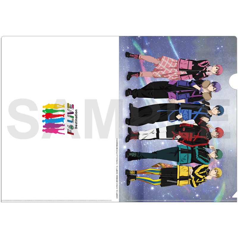 クリアファイル ANIME ver. 『F6 LIVE「Destination」』【アニメ