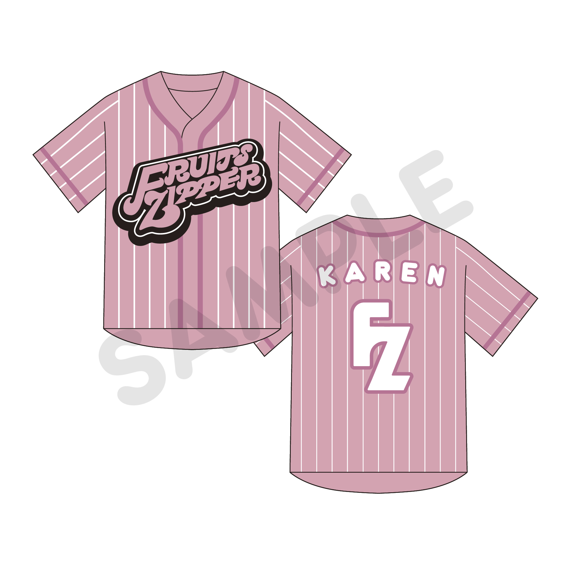 FRUITS ZIPPER OSHI API UNIFORM 1.5ver.【ASOBIMALL(アソビモール)】